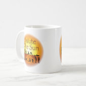Saluut the Sun Koffiemok (Voorkant links)