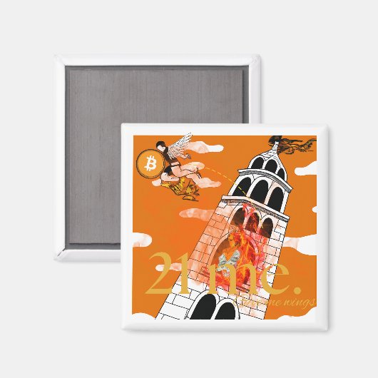 Salva me. magneet (Voorkant / Achterkant)