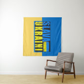 Salva Ukraini Tapestry Wandkleed (In Situ (horizontaal))