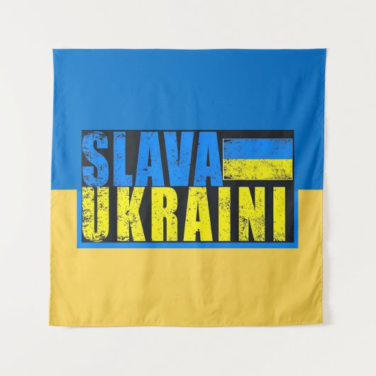 Salva Ukraini Tapestry Wandkleed (Voorkant)