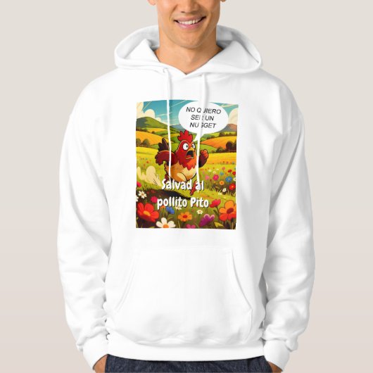 salvad al pollito pito hoodie (Voorkant)
