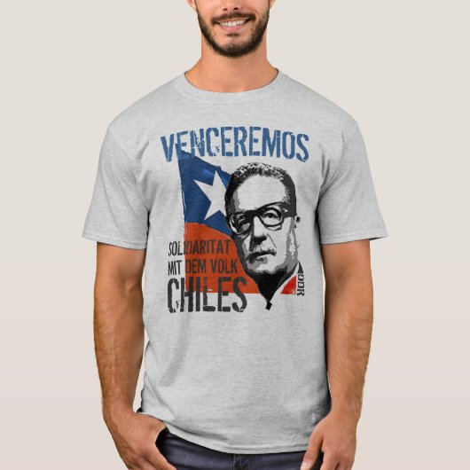SALVADOR ALLENDE T-SHIRT (Voorkant)