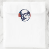 Salvador Allende - Venceremos Ronde Sticker (Tas)