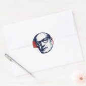 Salvador Allende - Venceremos Ronde Sticker (Envelop)