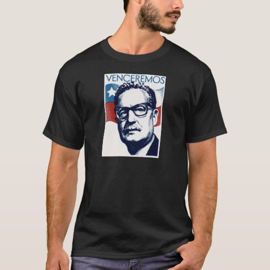 Salvador Allende - Venceremos T-shirt (Voorkant)
