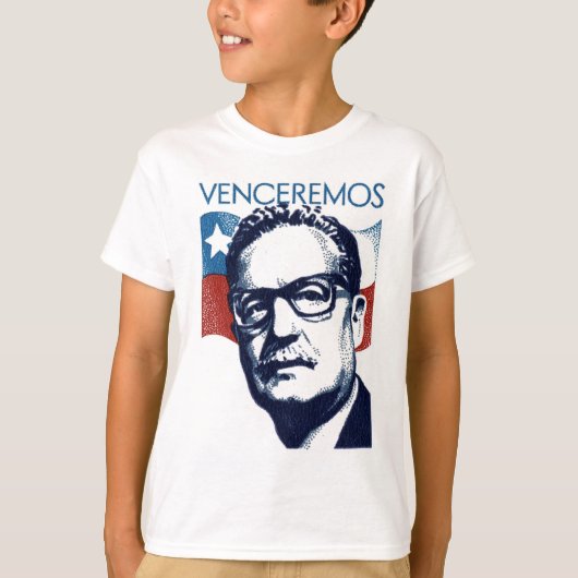 Salvador Allende - Venceremos T-shirt (Voorkant)