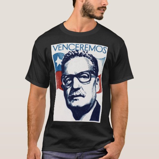 Salvador Allende - Venceremos T-shirt (Voorkant)