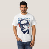 Salvador Allende - Venceremos T-shirt (Voorkant volledig)