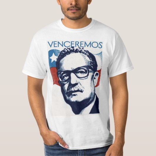 Salvador Allende - Venceremos T-shirt (Voorkant)