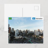 Salvador, Bahia - Brazilië Briefkaart (Voorkant / Achterkant)
