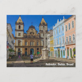 Salvador, Bahia, Brazilië, Plaza Briefkaart