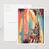 Salvador Bahia Brazilië Pop Kunst Reizen Illustrat Briefkaart (Voorkant / Achterkant)