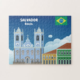 Salvador Brazilië Legpuzzel