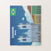 Salvador Brazilië Legpuzzel (Verticaal)