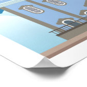 Salvador Brazilië Poster (Hoek)