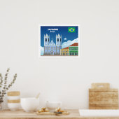 Salvador Brazilië Poster (Keuken)