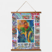 Salvador Cristo Hangend Wandkleed (Voorkant)