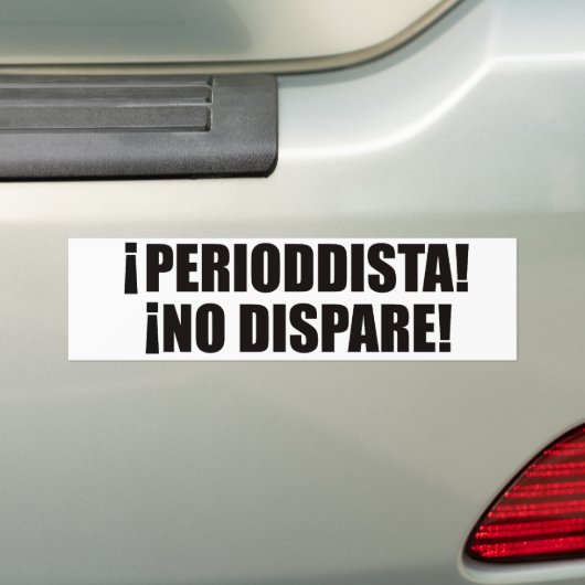 Salvador Press Assn 1984 Bumpersticker (Op auto)