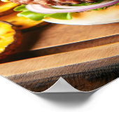 Salvador Samba Burger Sensation Poster (Hoek)