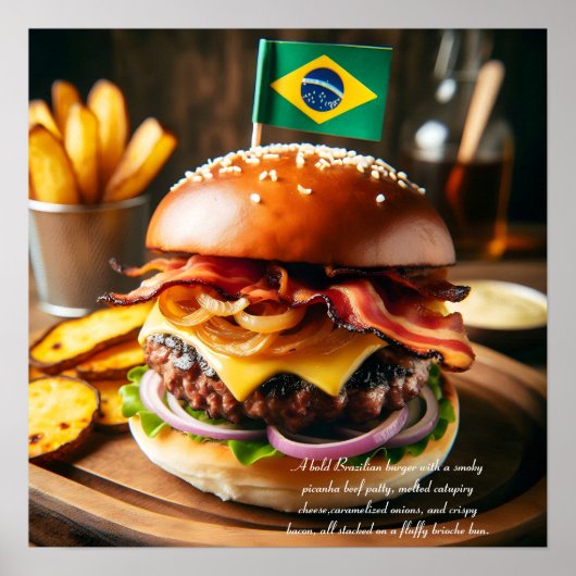 Salvador Samba Burger Sensation Poster (Voorkant)