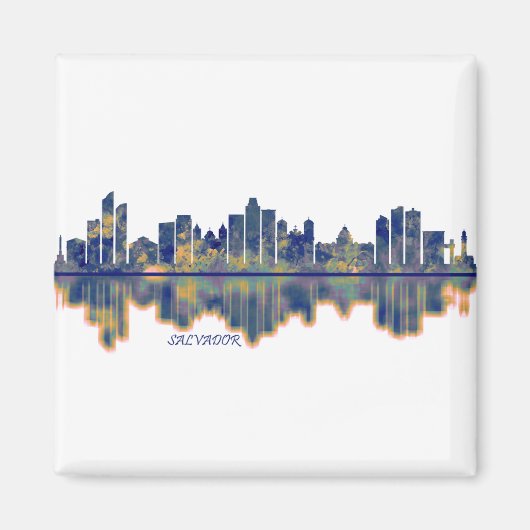 Salvador Skyline Magneet (Voorkant)
