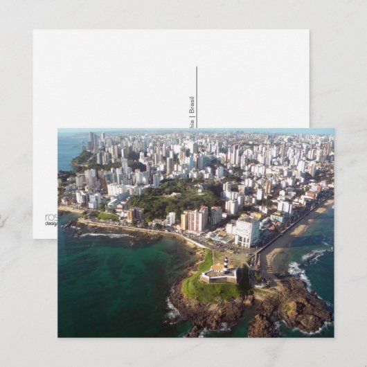 Salvador - Vista Aérea Briefkaart (Voorkant / Achterkant)