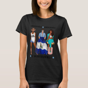 Salvadoraanse Niece Uit El Salvador Felle Dappere T-shirt