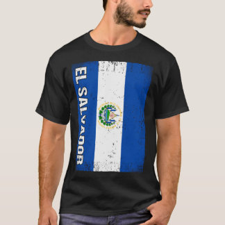 Salvadoraanse vlag El Salvador T-shirt