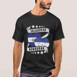 Salvadoraanse vlag Honduras Y El Salvador T-shirt