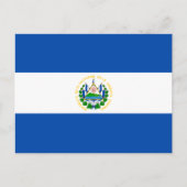 Salvadoraanse vlag, vlag van El Salvador Briefkaart (Voorkant)