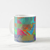 salvage abstract coffee mug koffiemok (Voorkant links)
