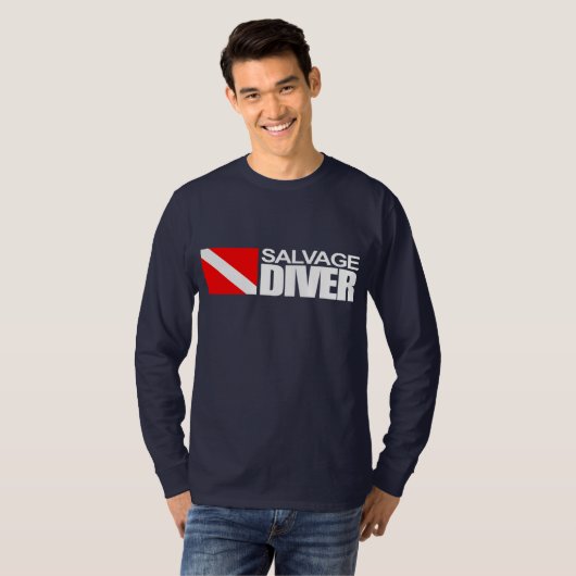 Salvage Diver 4 Kleding T-shirt (Voorkant volledig)