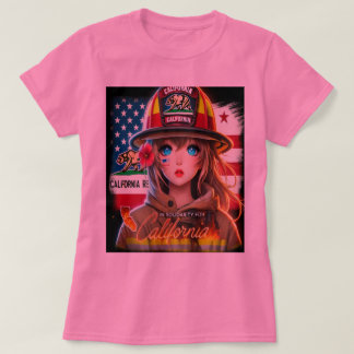 SALVAJES INCENDIOS EN LOS ANGELES CALIFORNIA T-SHIRT