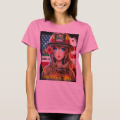 SALVAJES INCENDIOS EN LOS ANGELES CALIFORNIA T-SHIRT (Voorkant)