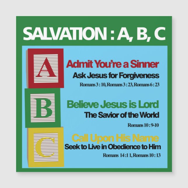 Salvatie ABC (Voorkant)