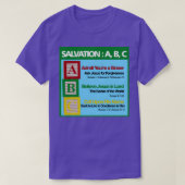 Salvatie ABC T-shirt (Design voorkant)