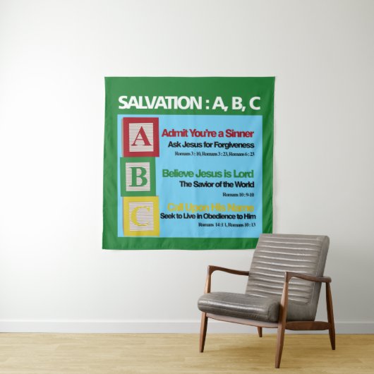 Salvatie ABC Wandkleed (In situ)