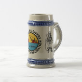 Salvatieduiker Beer Stein Bierpul (Voorkant rechts)