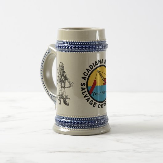 Salvatieduiker Beer Stein Bierpul (Voorkant links)