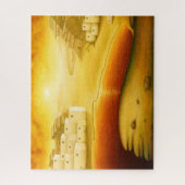 "Salvation" - Midden-Oosten, Orient Sunset Paintin Legpuzzel (Verticaal)