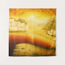 "Salvation" - Midden-Oosten, Orient Sunset Paintin