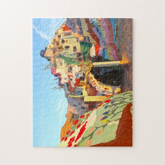 Salvation Monument California. Legpuzzel (Verticaal)