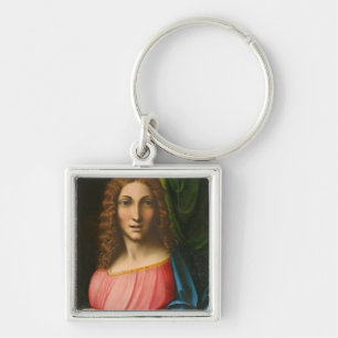 Salvator Mundi, c. 1515 (olie op het paneel) Sleutelhanger