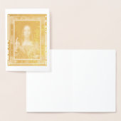 Salvator Mundi door Leonardo da Vinci ~ 1500 Folie Kaarten (Display)