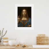 Salvator Mundi Fine Art Poster Print (Keuken)