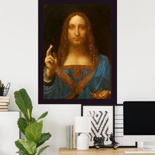 SALVATOR MUNDI FINE ART PRINT (Thuiskantoor)
