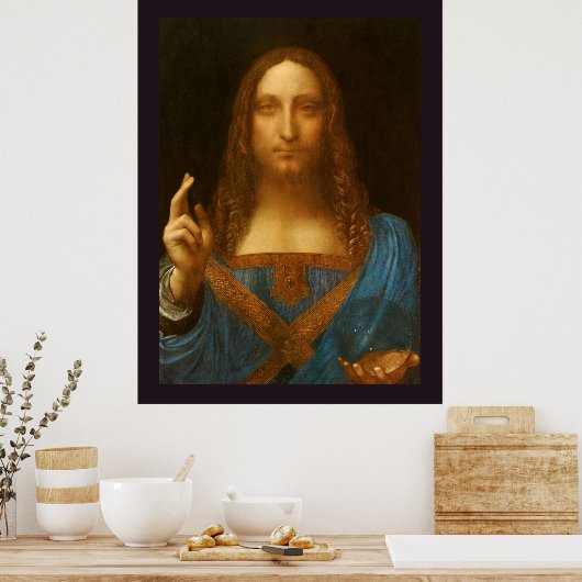 SALVATOR MUNDI FINE ART PRINT (Keuken)