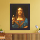 SALVATOR MUNDI FINE ART PRINT (Insitu (Woonkamer))