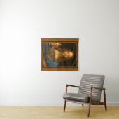 SALVATOR MUNDI FINE ART PRINT WANDKLEED (In Situ (horizontaal))