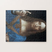 Salvator Mundi, Jezus Christus, Leonardo da Vinci Legpuzzel (Horizontaal)